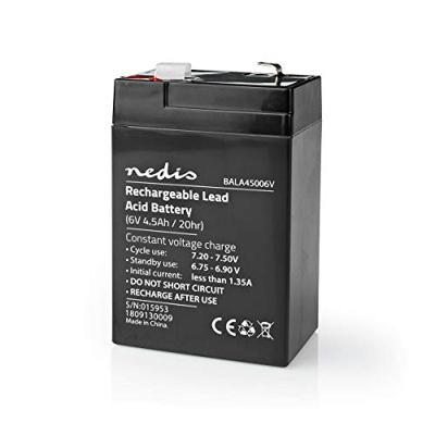 Nedis Oplaadbare Loodaccu | Lead-Acid | 6 V | 4500 mAh | 1 stuks - BALA45006V BALA45006V