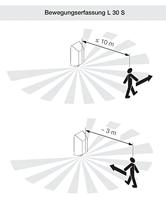 Steinel AUSSENLEUCHTE L 30 S 068899 Buitenlamp met bewegingsmelder (wand) LED E27 15 W Antraciet-grijs - thumbnail