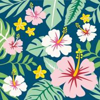 Ravensburger creart schilderen op nummer - exotische bloemen - thumbnail
