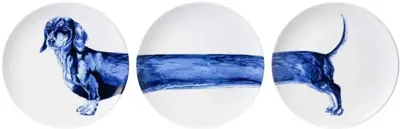 HEINEN - Wandborden - Teckel 25cm (3-delig) HEINEN - Wandborden - Teckel 25cm (3-delig)