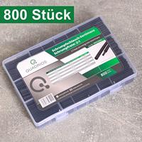 Quadrios 1905CA055 Krimpkous assortiment Zwart Krimpverhouding:2:1 800 stuk(s) - thumbnail