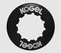 Kogel Lockring Centerlock Compatibel Rotor Lockring/Internal Zwart - thumbnail