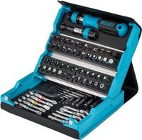 HAZET SmartCase bitset 2200SC-1 | 1/4 inch (6,3 mm) zeskant massief | Sleufprofiel, Kruiskop profiel PH, Pozidriv-profiel PZ | 69-delig | 1,5-6 | - thumbnail