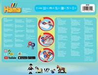 Hama Strijkkralen Paardenrijsschool 4000 Stuks Multicolor/Glitter - thumbnail