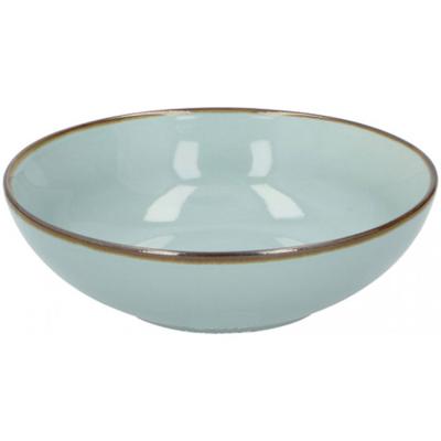 Diversen Soepkom 18x5,5 cm keramiek mintblauw