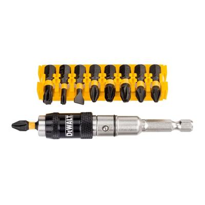 DeWalt Accessoires IMPACT Torsion 10-delige zwenkbare bithouder met schroefbits - DT70518T-QZ - thumbnail