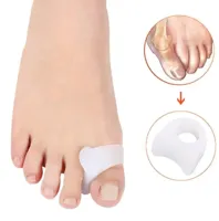 GO Medical Teenspreider met Ring Teenbrace - M - Universeel - Wit - Per stuk - thumbnail