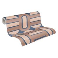 AS Creation Retro Chic - Blauw - Retro - 395363 - thumbnail