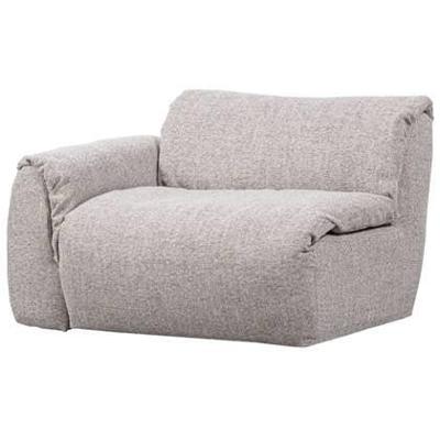 WOOOD Baggy 1-Zits Met Arm Links - Geweven Stof - Naturel Melange -