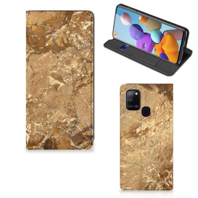 Samsung Galaxy A21s | Standcase | Marmer Creme