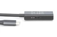 Digitus DA-73110 USB-kabel USB 3.2 Gen1, USB 3.2 Gen1, USB 3.0 USB-C, USB-C stekker, USB-A bus 5.00 m Zwart Actief met signaalversterking, Stekker past op - thumbnail