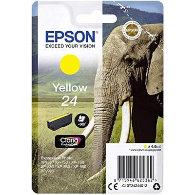 Epson Inktcartridge 24 Origineel Geel C 13 T 24244012