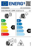 TYRE EVERGREEN 215/70 R15 113/111S EW616 WINTER - thumbnail