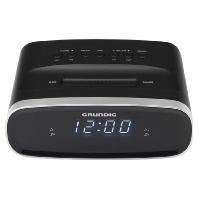 Grundig Sonoclock 1500 wekker zwart/USB-oplaadfunctie/FM-tuner/wekfunctie/slaapfunctie - thumbnail