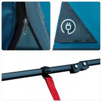 Tent met dak Anders met luchtopening Blauw en Zwart 290 x 288 cm - thumbnail