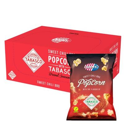 Jimmy's - Popcorn Tabasco Sweet Chili BBQ - 21x 24g