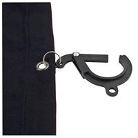 Showgear klittenband zelfklevend 20 mm x 25 m, zwart - thumbnail