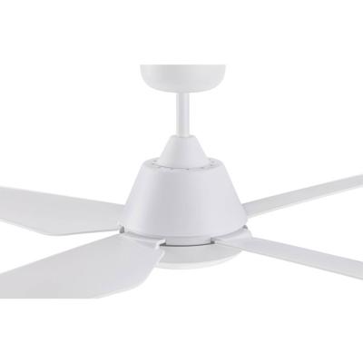 Lucci AIR Aria Plafondventilator 68 W (Ø x h) 122 cm x 33 cm Wit Met afstandsbediening