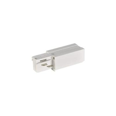 Eutrac 1001514 230V-railsysteemcomponenten Voeding Einspeiser, rechts, weiss Verkeerswit Eutrac 1001514 230V-railsysteemcomponenten Voeding Einspeiser, rechts, weiss Verkeerswit