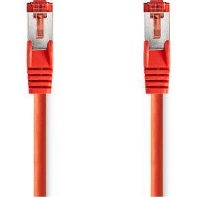 Nedis CCGL85221RD025 Cat6 Netwerkkabel Rj45 Male Rj45 Male S/ftp 0.25 M Rond Lszh Rood Label Nedis CCGL85221RD025 Cat6 Netwerkkabel Rj45 Male Rj45 Male S/ftp 0.25 M Rond Lszh Rood Label