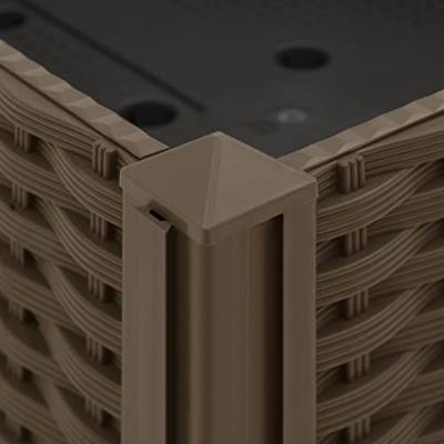 Plantenbak verhoogd 160x40x23 cm polypropyleen Plantenbak verhoogd 160x40x23 cm polypropyleen