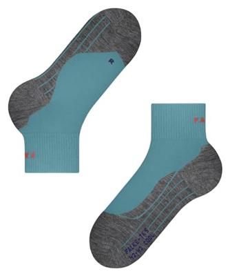 Falke TK5 Wander Cool Short Wandelsok Dames Turquoise 35-36 Falke TK5 Wander Cool Short Wandelsok Dames Turquoise 35-36