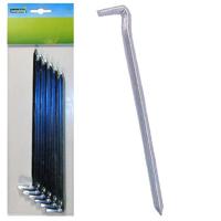 Campking 6x Grondpen Vierkant 16cm 5mm - thumbnail