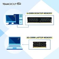 Team Group TED3L8G1600C11-S01 Werkgeheugenmodule voor laptop DDR3 8 GB 1 x 8 GB 1600 MHz 204-pins SO-DIMM CL11 TED3L8G1600C11-S01 - thumbnail