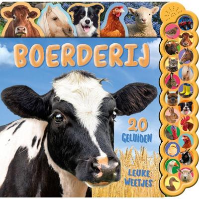 Boek Geluidenboek Boerderij Boek Geluidenboek Boerderij