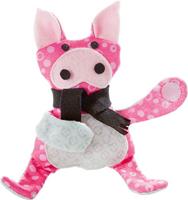 Klittenband Folia rond 2cm 15 stuks zwart 15 stuks wit - thumbnail