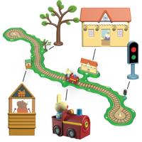 Peppa Pig Whizz Around Clickety Clack trein set - thumbnail