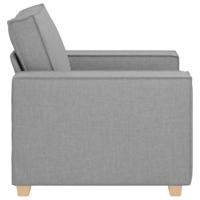 Sofa Stoel Wolk Grijs 60 cm Stof - thumbnail
