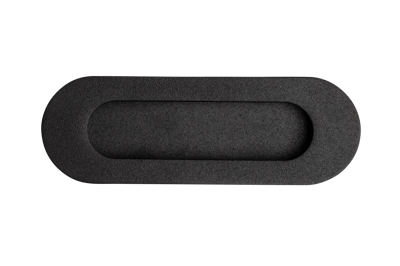 Schuifdeurkom Ello ovaal zwart