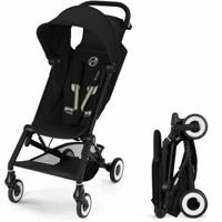 CYBEX Agis Ultra-Compacte Kinderwagen - 5 tot 22 kg (6 maanden - 4 jaar) - Lichtgewicht Kinderwagen 6,3 kg - Vliegtuigcompatibel - Magic Black - thumbnail