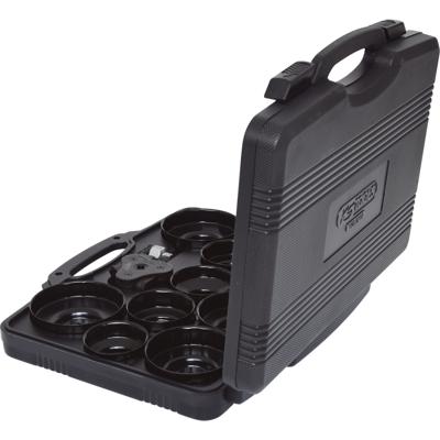 KS Tools NEW-49386 3/8 oliefiltersleutelset, 16-delig