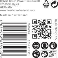 Bosch Accessories 2608901640 Schuurpapier voor multischuurmachine Korrelgrootte (num) 40 (l x b) 150 mm x 100 mm 50 stuk(s) - thumbnail