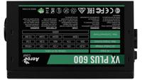VOEDING AEROCOOL PGS VX-600PLUS 600W 80+ BOX - thumbnail