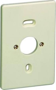 Enzo Montageplaat 2-voudig creme 4050740