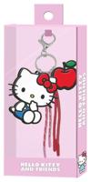 Sanrio Charm Keyring Hello Kitty Face - thumbnail