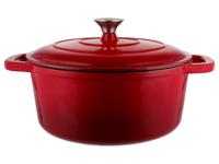 SILVERCREST Gietijzeren pan 28 cm 5,6 L (Rood) - thumbnail