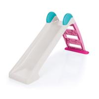 Dolu glijbaan 72x133x45 cm wit/roze/blauw - thumbnail