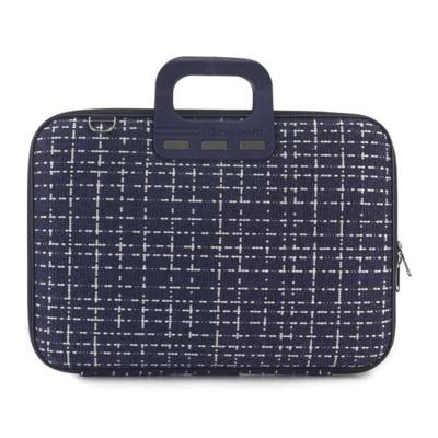 Bombata laptoptas Tweed 15,6 inch 43 x 33 x 7 cm nylon blauw Bombata laptoptas Tweed 15,6 inch 43 x 33 x 7 cm nylon blauw