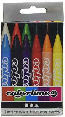 Creativ Company Set met kleurkrijt, 12 kleuren - thumbnail