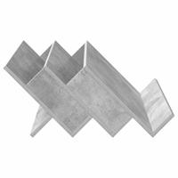 Bijzetkast met plank Beton Grijs 65 x 57,5 x 42 cm Bewerkt hout - thumbnail