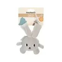 Beeztees Puppy Knuffel Canina - Hondenspeelgoed - 15 X 9 X 4 cm Grijs - thumbnail