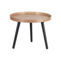 Woood Mesa bijzettafel Ø45 cm Naturel - thumbnail