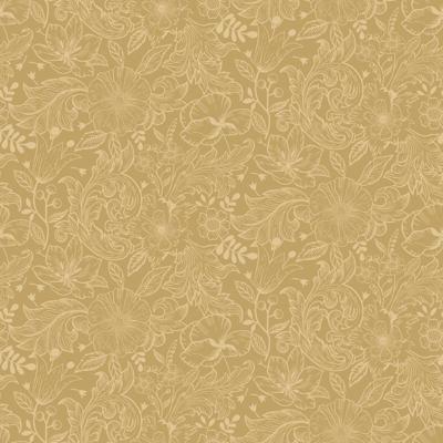 Dutch Wallcoverings Angas - Wilma Yellow - Geel
