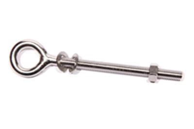 Platinum Oogbout met moer voor houten paal M8x100mm Platinum Oogbout met moer voor houten paal M8x100mm