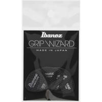 Ibanez PPA16HRGBK Grip Wizard Rubber Grip plectrumset 6-pack heavy zwart - thumbnail