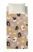 Dekbedovertrek Popcorn Baby Chick 160 x 270 cm (Bed van 80/90) - thumbnail